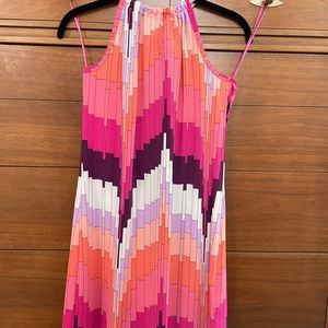 Trina Turk Juju halter shift short dress size small brand new